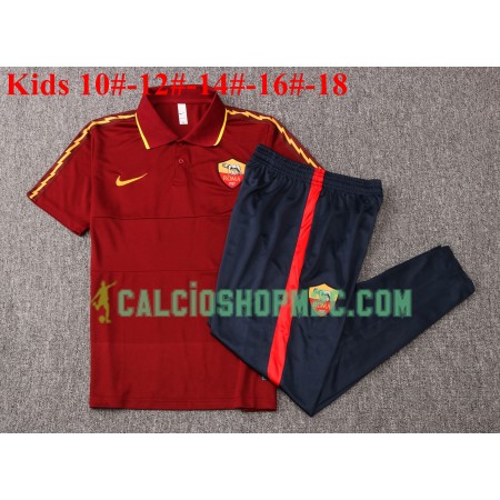 AS Roma 2020/2021 Bambino Polo da Allenamento M002